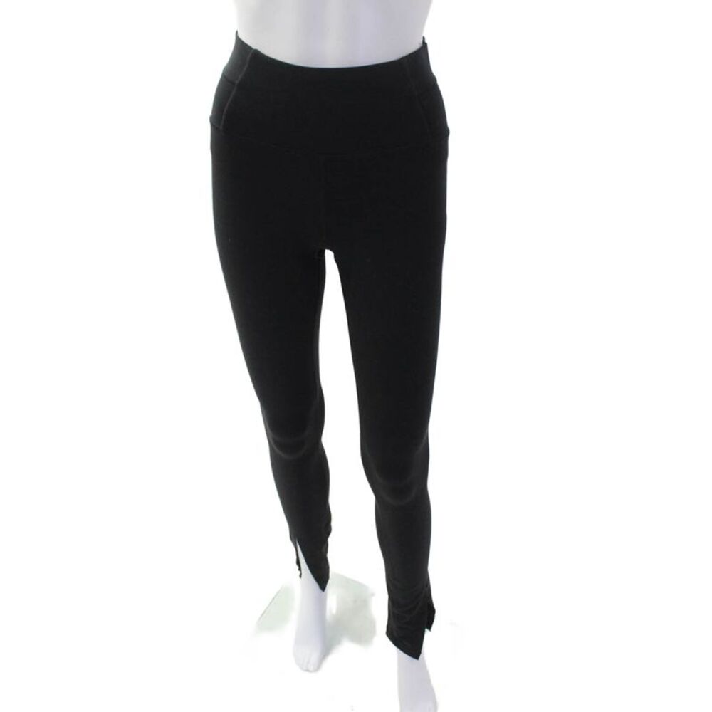 Athleta Women Ankle Jeggings Black 87% Nylon/13% Spandex Size XS